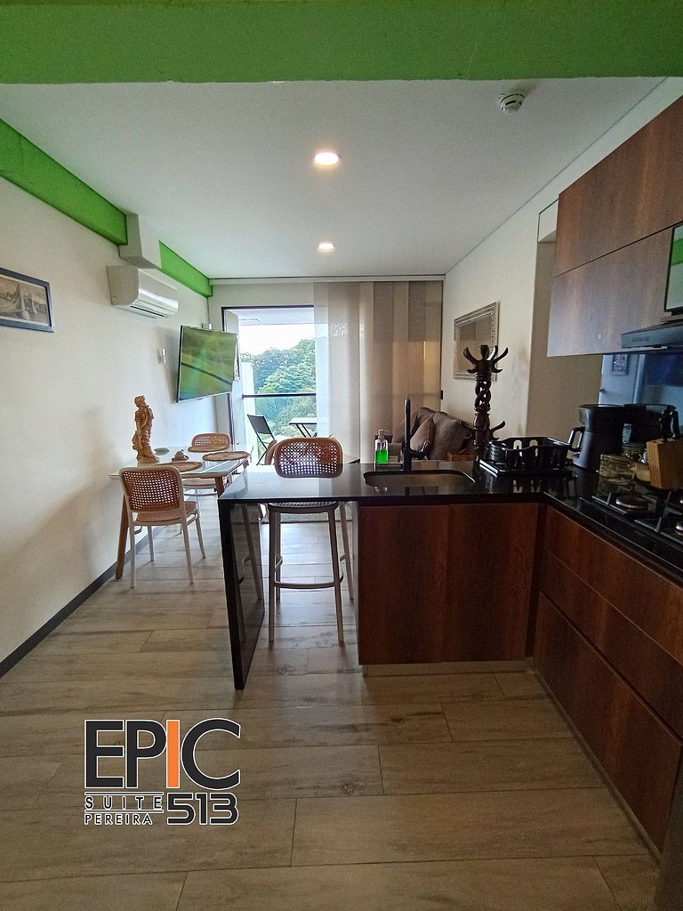 Epic Suite 513 Deluxe Aeropuerto 6P 2Hab