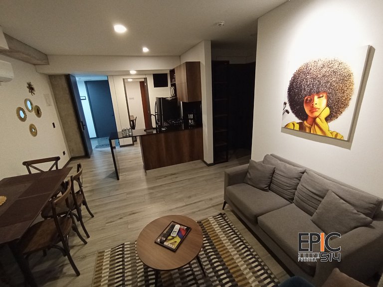 Suite 514 Dos habitaciones Aeropuerto, Unicentro