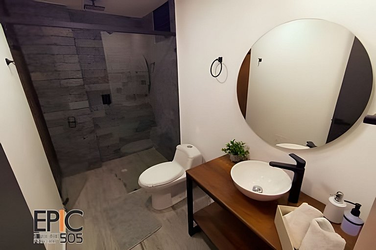 Epic Suite 505 •King Bed +Sofácama •5 min Airport