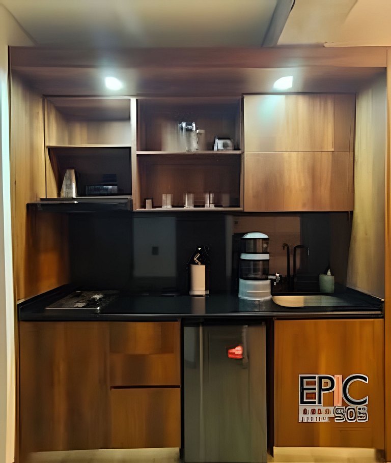 Epic Suite 505 •King Bed +Sofácama •5 min Airport