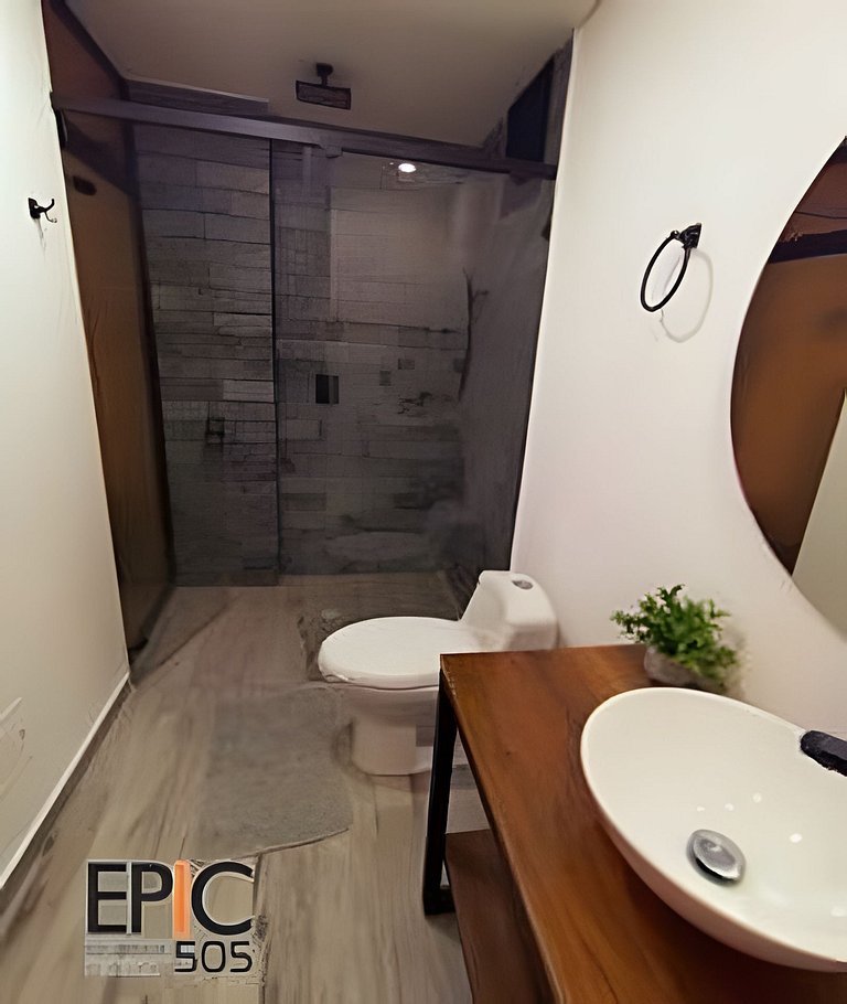Epic Suite 505 •King Bed +Sofácama •5 min Airport