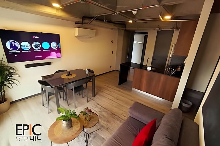Epic Suite 414 Industrial Loft•2Hab+2Baños•Airport