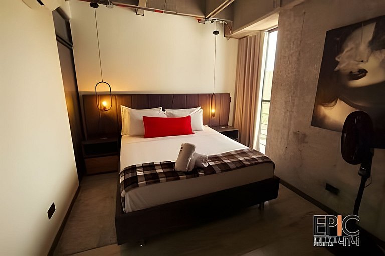 Epic Suite 414 Industrial Loft•2Hab+2Baños•Airport