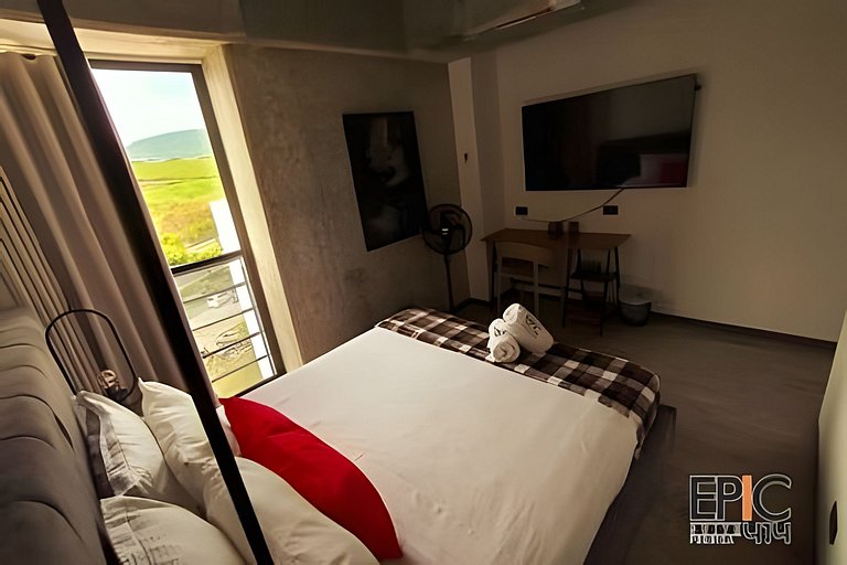 Epic Suite 414 Industrial Loft•2Hab+2Baños•Airport