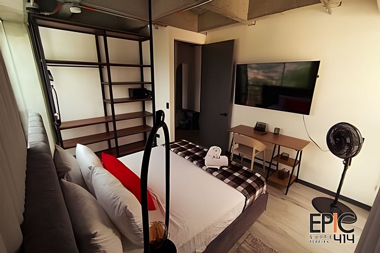 Epic Suite 414 Industrial Loft•2Hab+2Baños•Airport