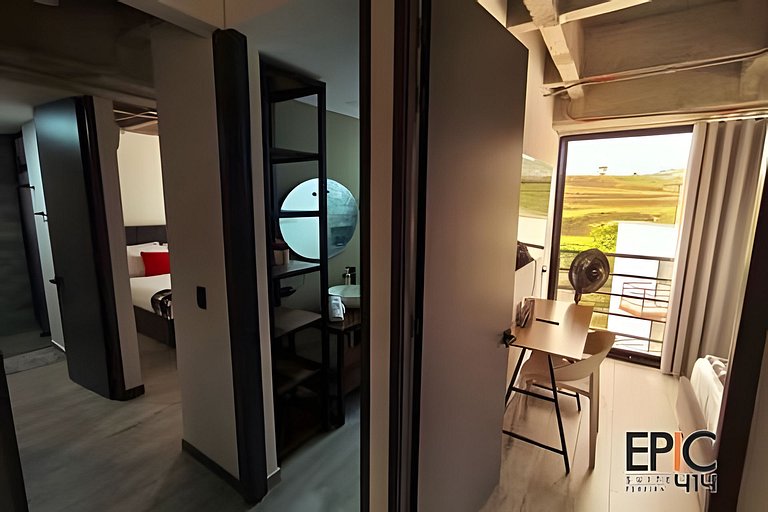 Epic Suite 414 Industrial Loft•2Hab+2Baños•Airport