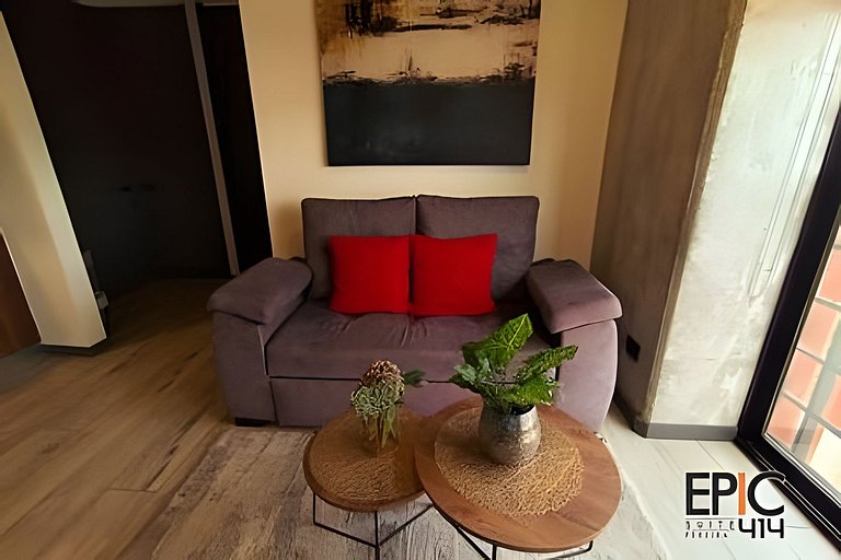 Epic Suite 414 Industrial Loft•2Hab+2Baños•Airport