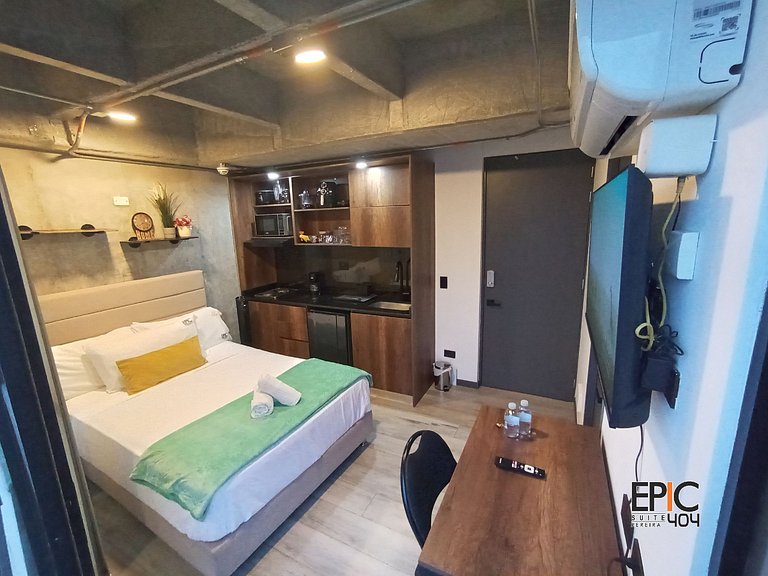 Epic 404 Studio Loft •Gran Vista •5 min Airport