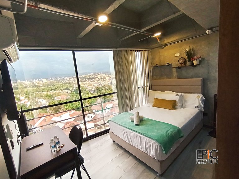 Epic 404 Studio Loft •Gran Vista •5 min Airport